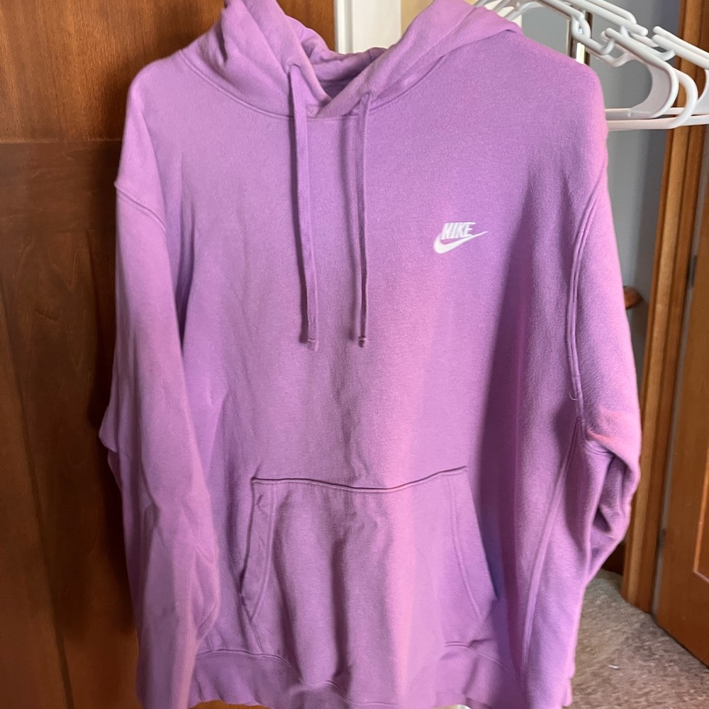 Nike Lavender Hoodie with Logo